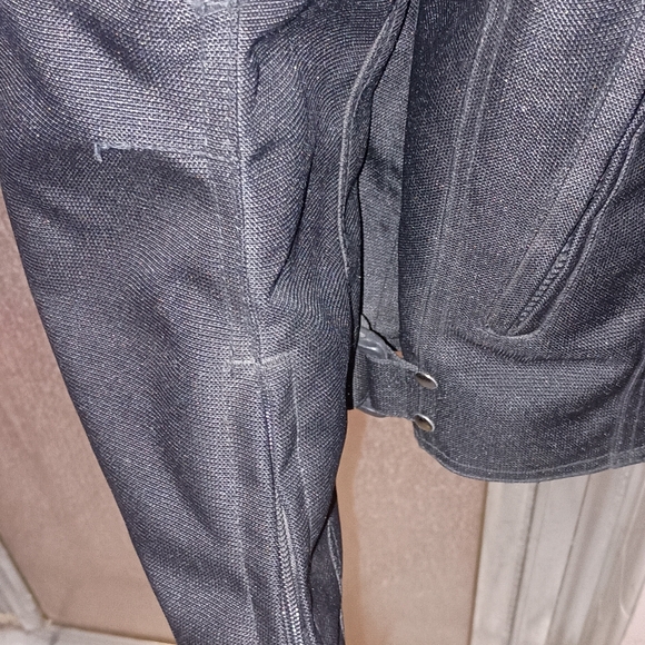 Street & Steel Ride the Life Motorcycle Jacket Mens Medium Black - Picture 4 of 9